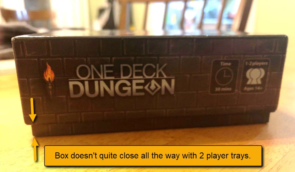 Tilbehør til One Deck Dungeon-spil