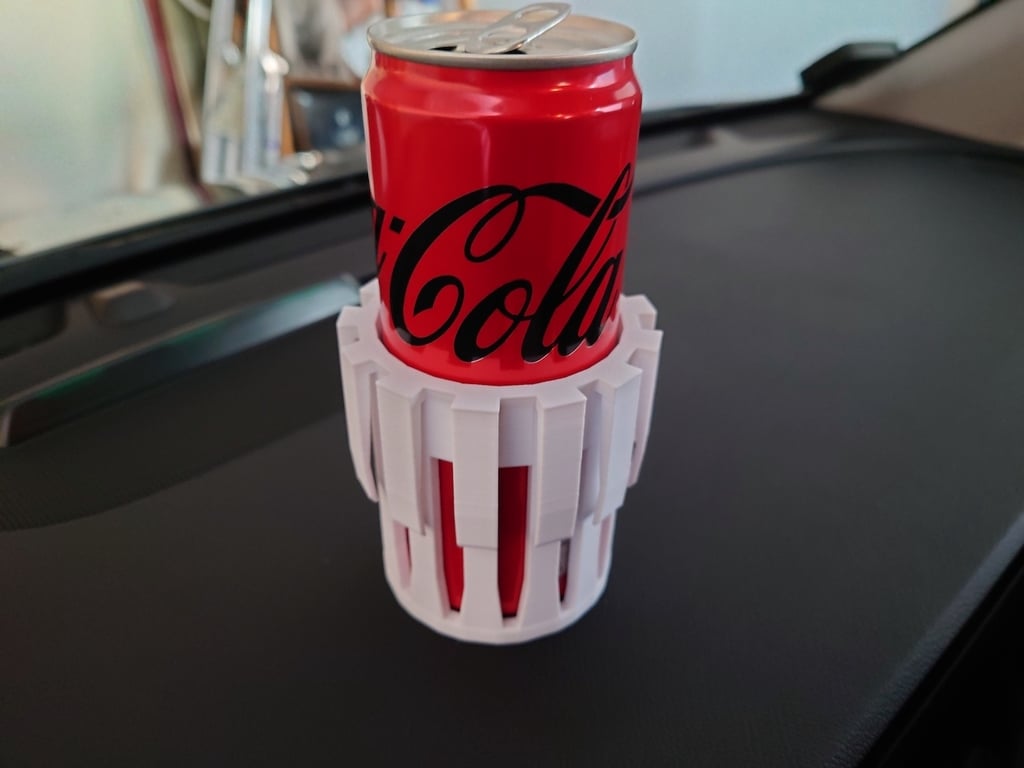 Bil kopholder adapter til smalle Coca Cola dåser