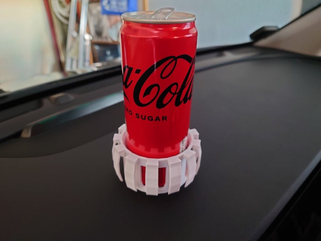 Bil kopholder adapter til smalle Coca Cola dåser
