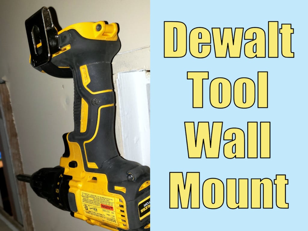 Dewalt 20v Værktøj og Drill Vægmontering