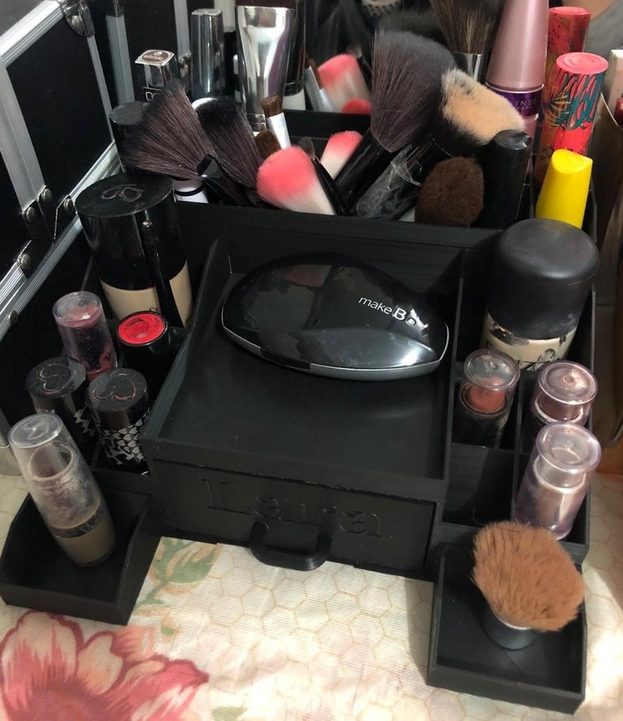 Makeup-arrangør med skuffe - Kosmetikkasse