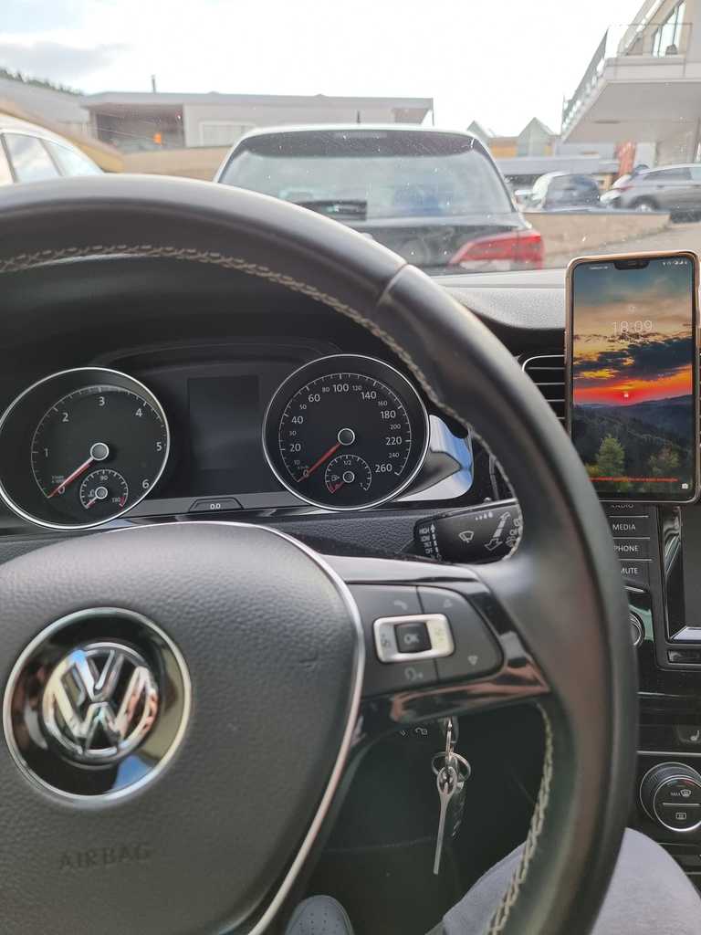 Bil Luftventilationsmontering til Golf 7 Smartphone Holder