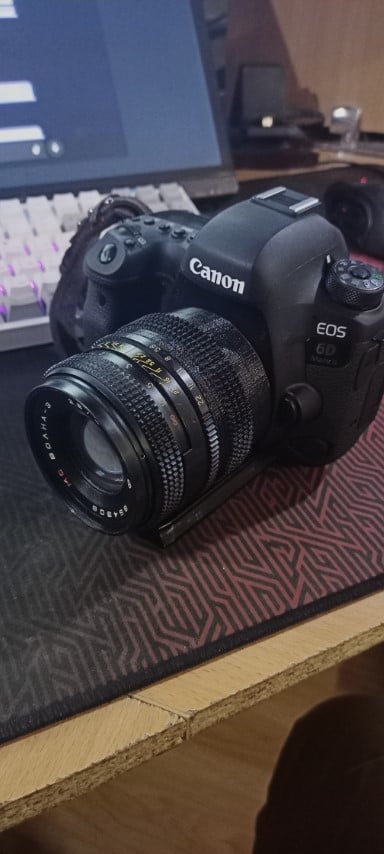 Volna-3 Canon EF adapter til Kiev88(Salute) Kamera