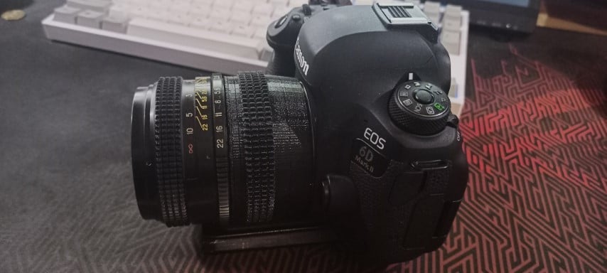 Volna-3 Canon EF adapter til Kiev88(Salute) Kamera