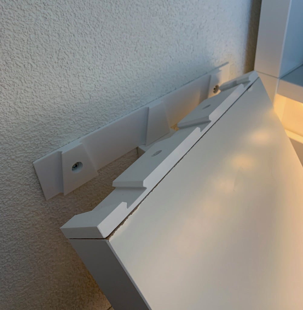 Forbedret vægmontering til IKEA Lack hylde