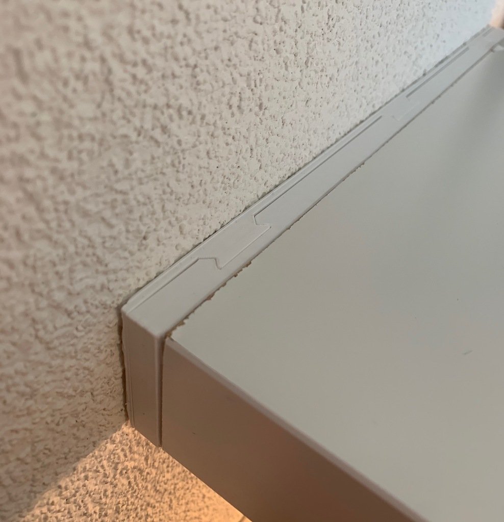 Forbedret vægmontering til IKEA Lack hylde