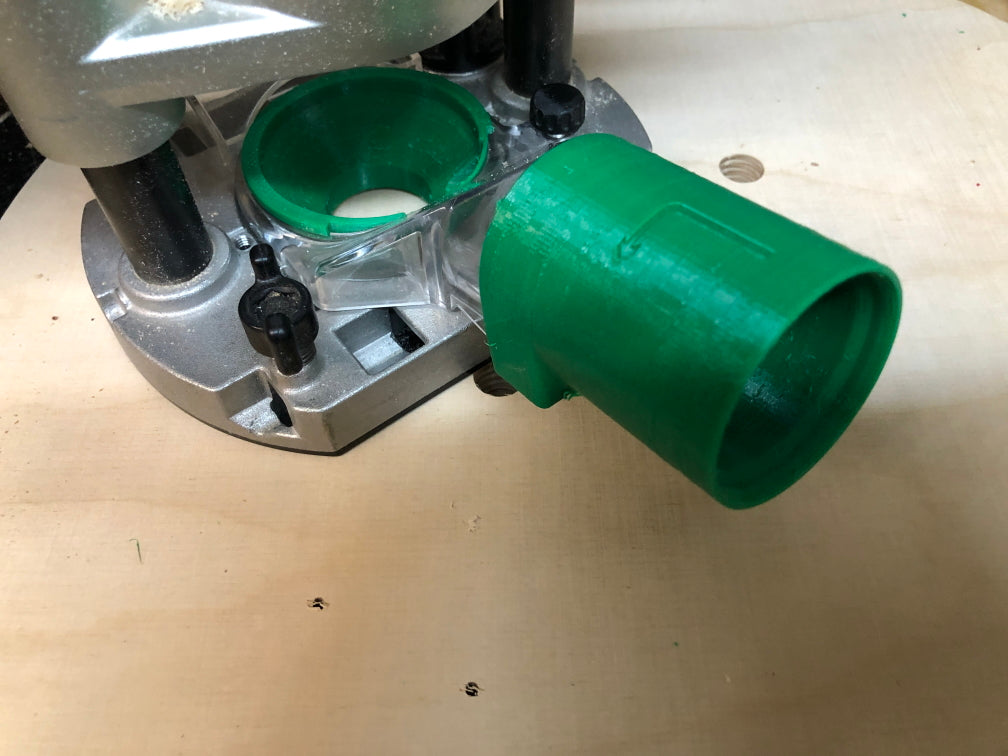 Adapter til Makita RT0700CX2J Router og Festool Støvsuger Slange