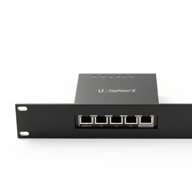 1u Edge Router Ubiquiti EdgeRouter X 1U rack (2 dele) – weshape