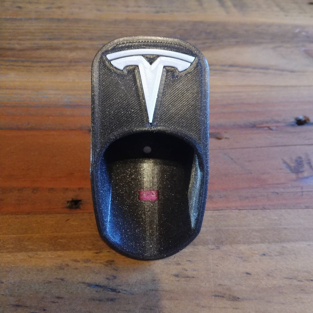 Tesla Charger Organizer med separat logo indsats og nub