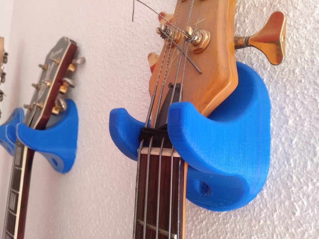 Guitar- og basvægmontering