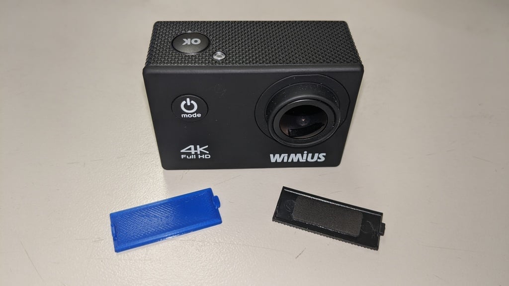 Wimius 4K Action Kamera Batteridæksel Erstatning