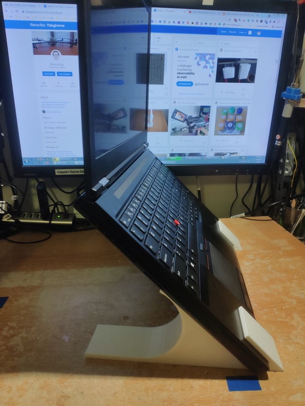 ThinkPad P50 Laptop Holder og Fodstøtte Sæt