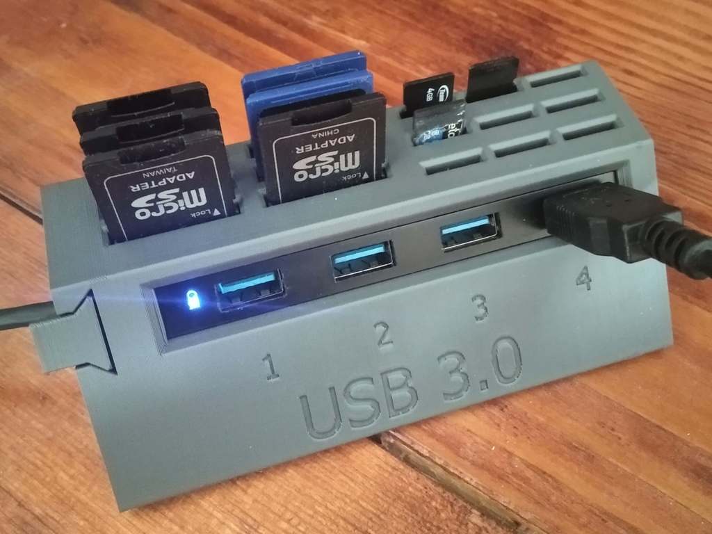 Holder til i-tec USB 3.0, 4port HUB på bordet