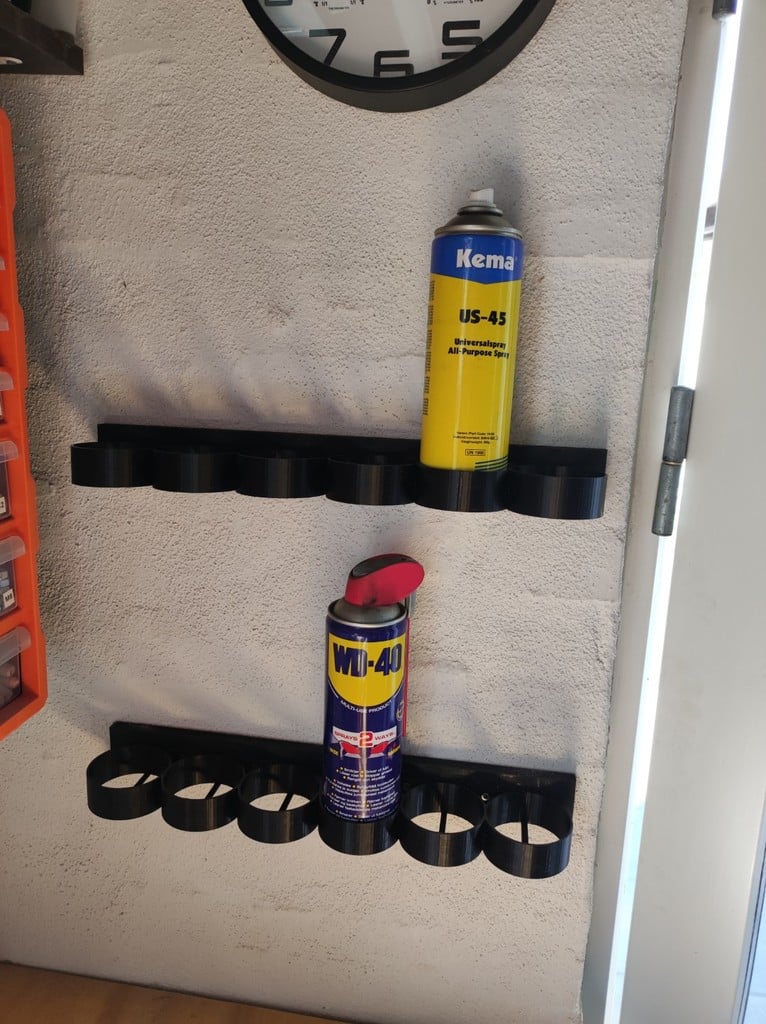 Simpel 3-Spraycan-holder til malingsspraydåser