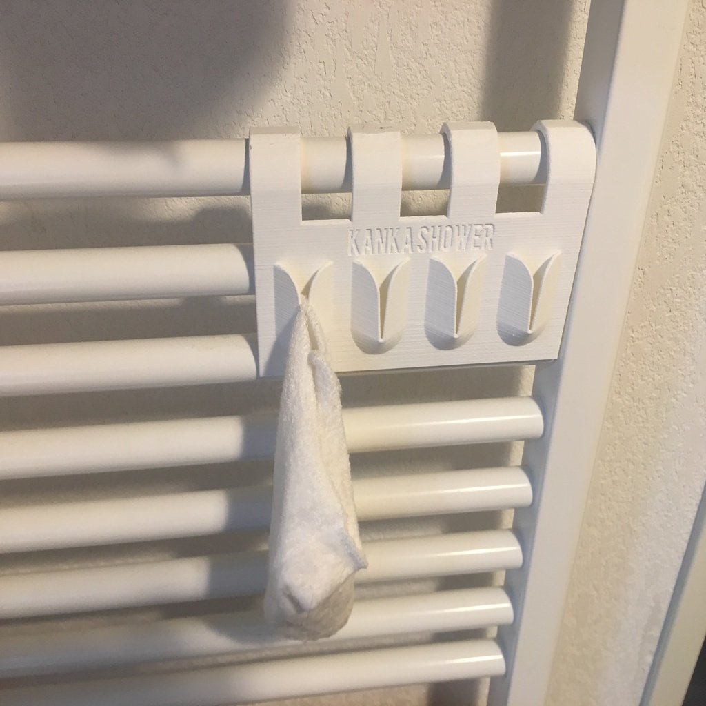 Håndklædeholder til badeværelsesvarmer
