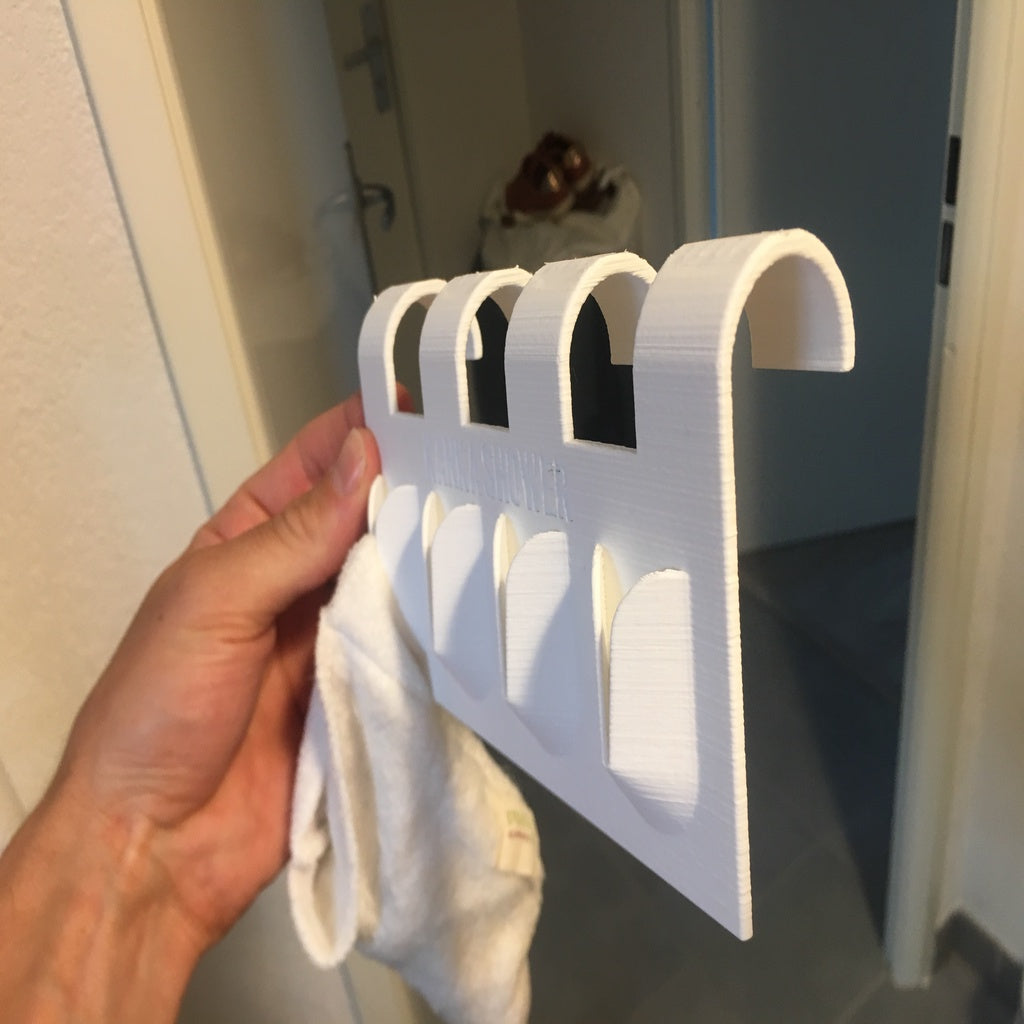 Håndklædeholder til badeværelsesvarmer