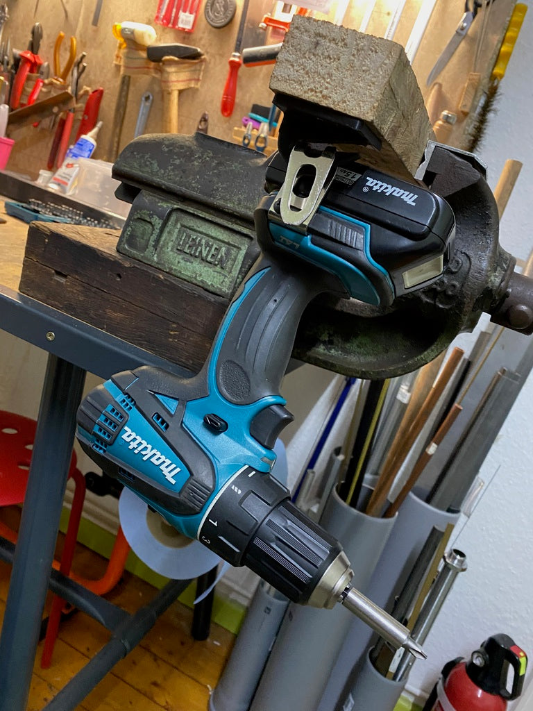 Vægmonteret Holder til MAKITA 18V Akku og Værktøj