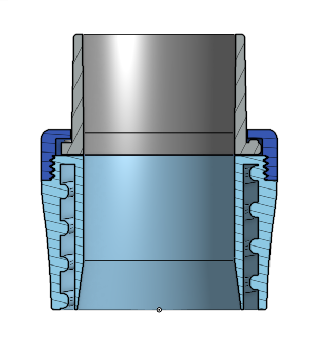 Svingbart støvsuger slangeconnector til 35mm og 40mm slanger