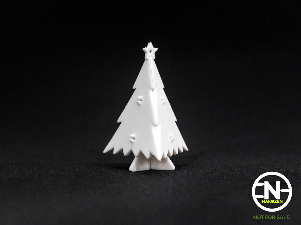 Miniature Juletræ Kit Kort til Ophæng