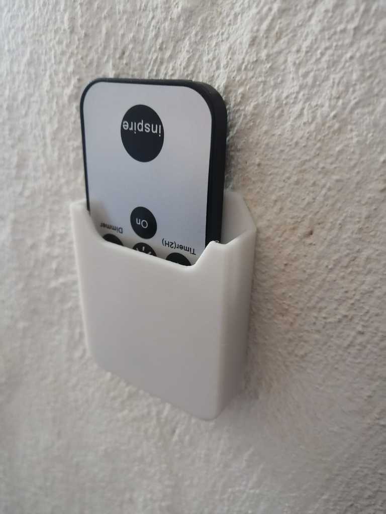 LED fjernbetjeningsholder til væggen