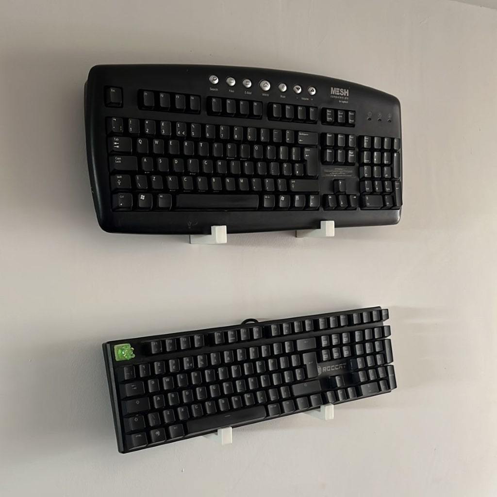 Vægmontering til keyboard