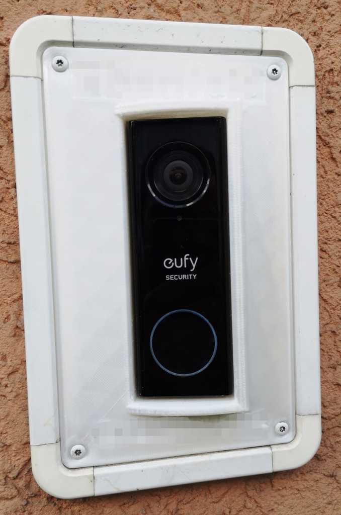 eufy Doorbell Wired monteringsplade til STR Türstation TT