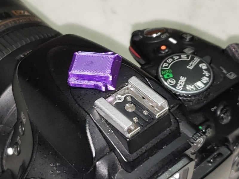 Hot Shoe Adapter Base / Cover til Nikon Kameraer