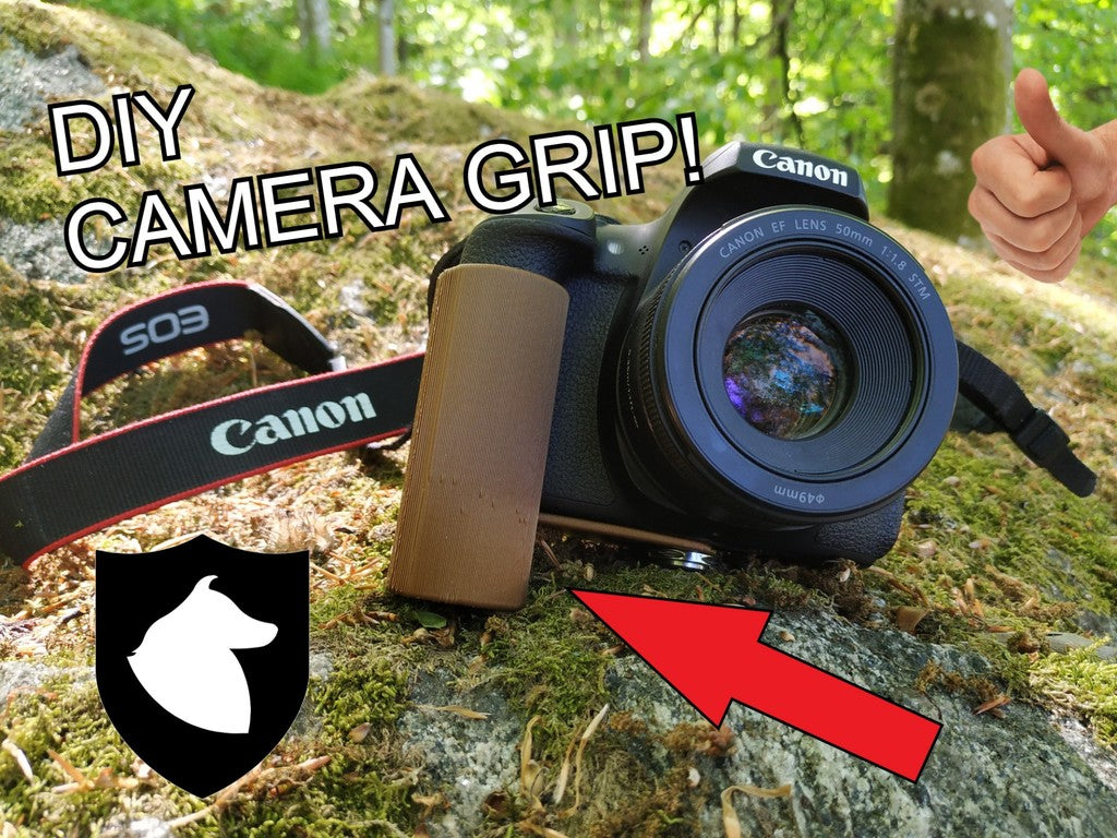 Ergonomisk Greb til Canon 750D Kamera