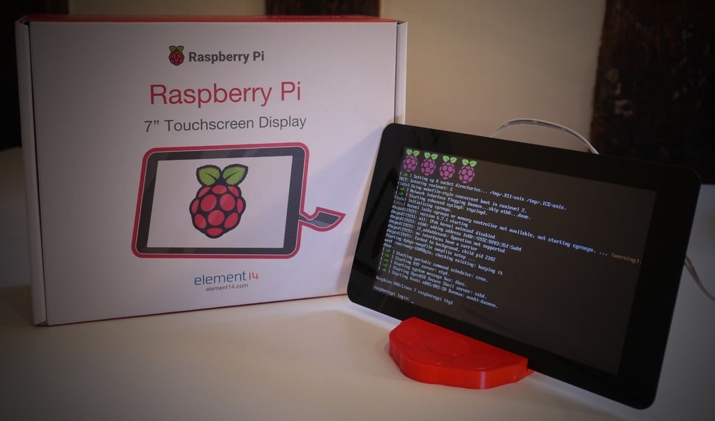 Raspberry Pi Touchscreen Display Stand til 3D-printer