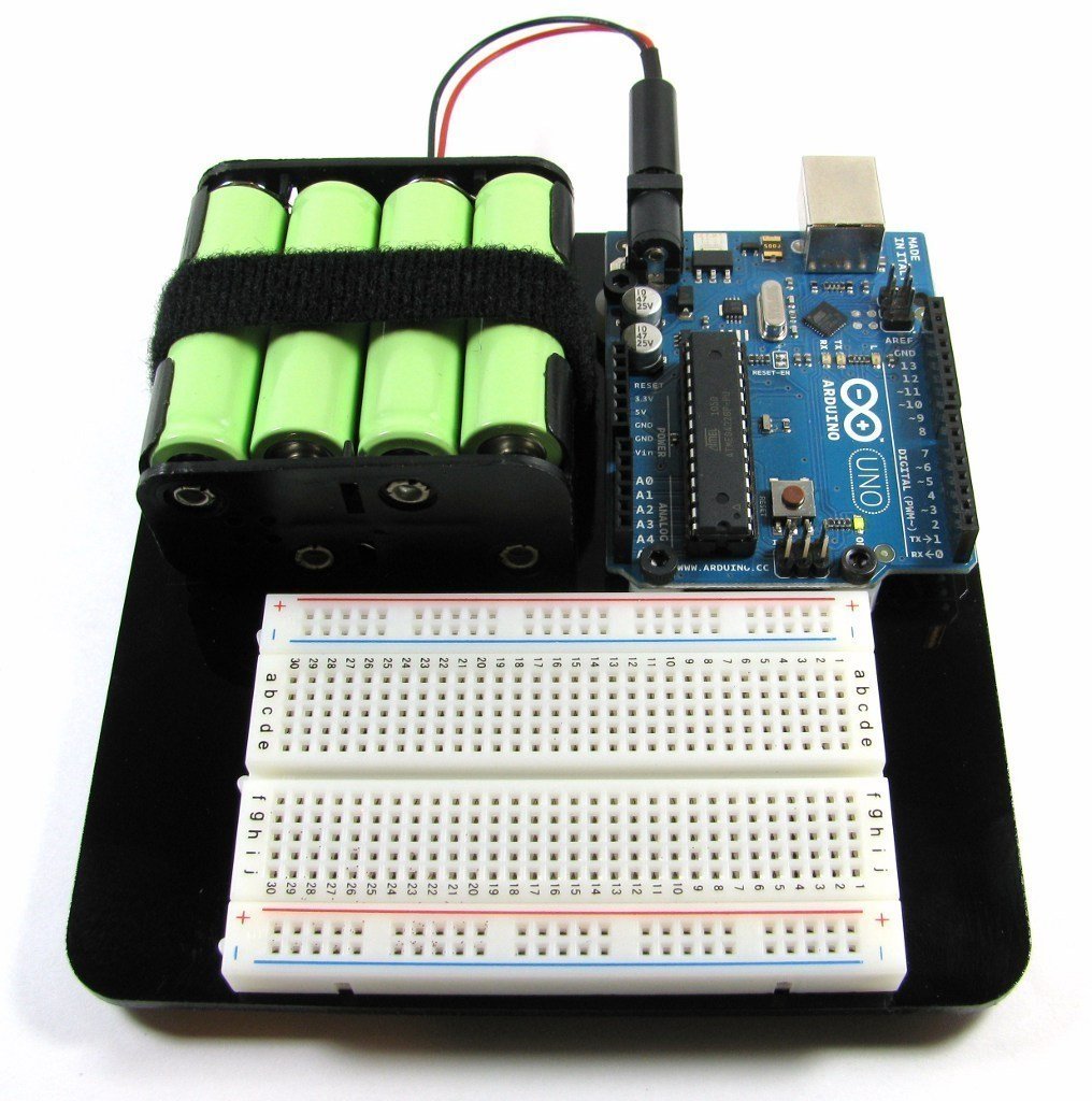 Arduino Holder med Batteri Montering